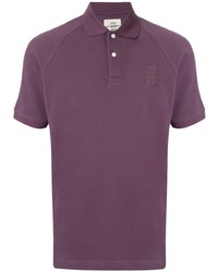 Мужская темно-пурпурная футболка-поло от Kent & Curwen