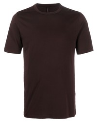 Мужская темно-пурпурная футболка с круглым вырезом от Transit