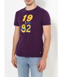Мужская темно-пурпурная футболка от Frank NY