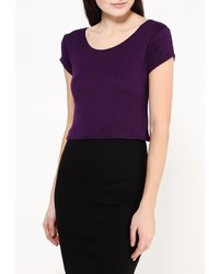 Женская темно-пурпурная футболка от Influence