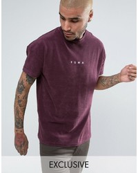 Мужская темно-пурпурная футболка от Puma