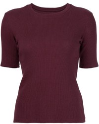 Женская темно-пурпурная футболка от Simon Miller