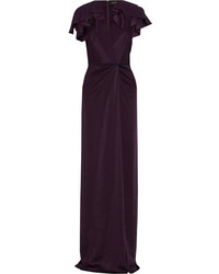 Темно-пурпурное вечернее платье от Jenny Packham