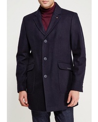 Темно-пурпурное длинное пальто от Bazioni
