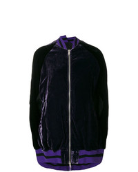 Темно-пурпурное пальто-накидка от Unravel Project