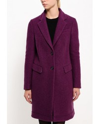 Женское темно-пурпурное пальто от BOSS ORANGE