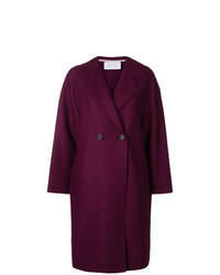 Женское темно-пурпурное пальто от Harris Wharf London