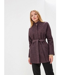 Женское темно-пурпурное пальто от Ovelli