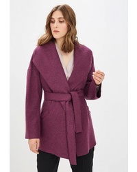 Женское темно-пурпурное пальто от Ruxara