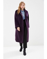 Женское темно-пурпурное пальто от Style national