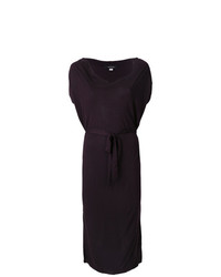 Темно-пурпурное платье-миди от Unconditional