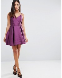 Темно-пурпурное платье от AX Paris