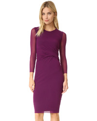 Темно-пурпурное платье от Fuzzi
