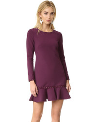 Темно-пурпурное платье от Shoshanna
