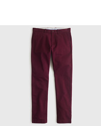 Темно-пурпурные брюки