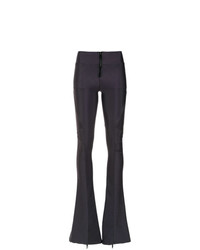 Темно-пурпурные брюки-клеш от Andrea Bogosian