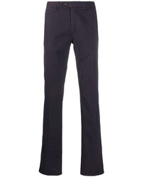 Темно-пурпурные брюки чинос от Canali