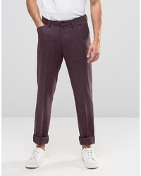 Мужские темно-пурпурные брюки от Asos