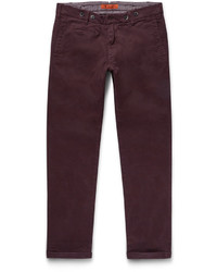 Мужские темно-пурпурные брюки от Barena