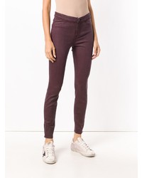 Темно-пурпурные джинсы скинни от Armani Exchange