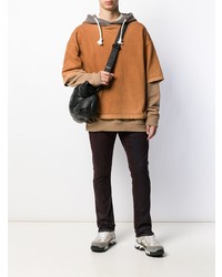 Мужские темно-пурпурные джинсы от Rick Owens DRKSHDW