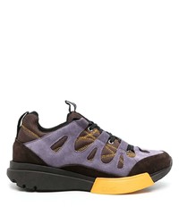 Мужские темно-пурпурные замшевые кроссовки от Oamc