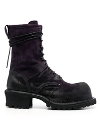 Мужские темно-пурпурные замшевые повседневные ботинки от Premiata