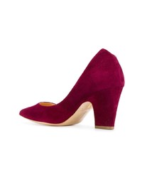 Темно-пурпурные замшевые туфли от Rupert Sanderson