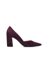 Темно-пурпурные замшевые туфли от Högl