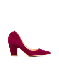 Темно-пурпурные замшевые туфли от Rupert Sanderson