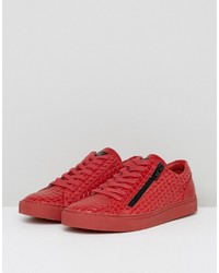 Мужские темно-пурпурные кеды с принтом от Religion