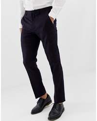 Мужские темно-пурпурные классические брюки от Burton Menswear