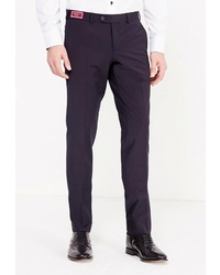 Мужские темно-пурпурные классические брюки от Marcello Gotti