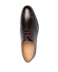 Темно-пурпурные кожаные туфли дерби от PS Paul Smith