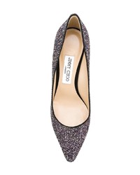 Темно-пурпурные кожаные туфли от Jimmy Choo