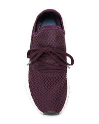 Женские темно-пурпурные кроссовки от adidas