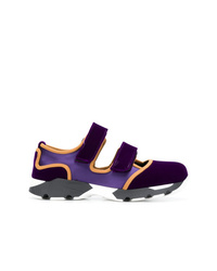 Женские темно-пурпурные кроссовки от Marni