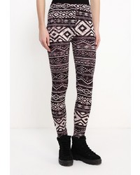 Темно-пурпурные леггинсы от Elisa Immagine