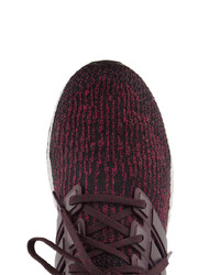Мужские темно-пурпурные низкие кеды от adidas