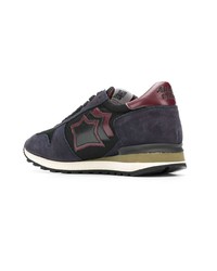 Мужские темно-пурпурные низкие кеды от atlantic stars