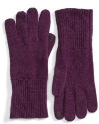 Темно-пурпурные перчатки