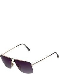 Мужские темно-пурпурные солнцезащитные очки от Lacoste