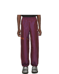 Мужские темно-пурпурные спортивные штаны от Adidas Originals By Alexander Wang
