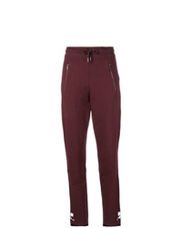 Женские темно-пурпурные спортивные штаны от Courreges