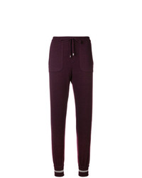 Женские темно-пурпурные спортивные штаны от Lorena Antoniazzi