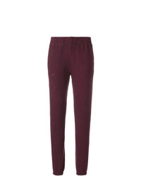 Женские темно-пурпурные спортивные штаны от Yeezy