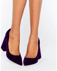 Темно-пурпурные туфли от Asos