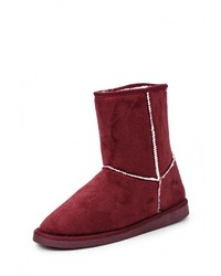 Темно-пурпурные угги от Canadians