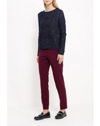 Темно-пурпурные узкие брюки от Bestia