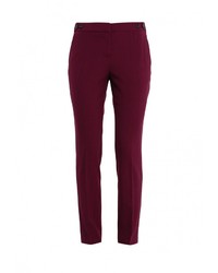Темно-пурпурные узкие брюки от Bestia